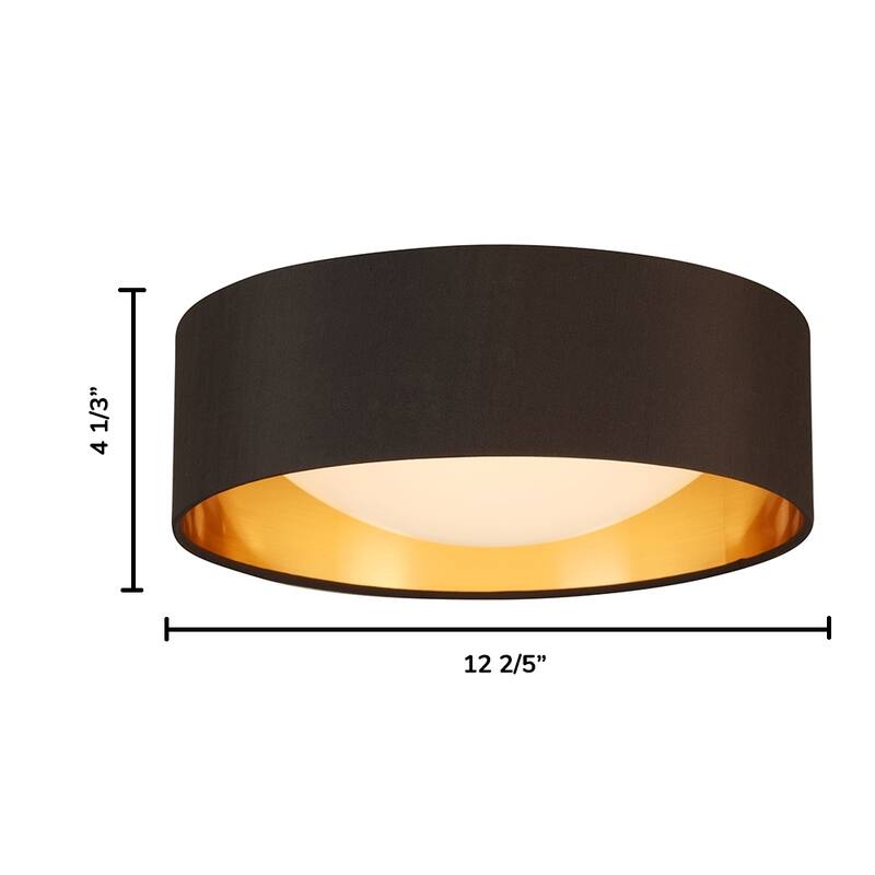 Eglo Orme LED Flush Mount Ceiling Light with Acrylic Diffuser