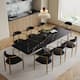 Option Andes Black Top/Black&Glod chair