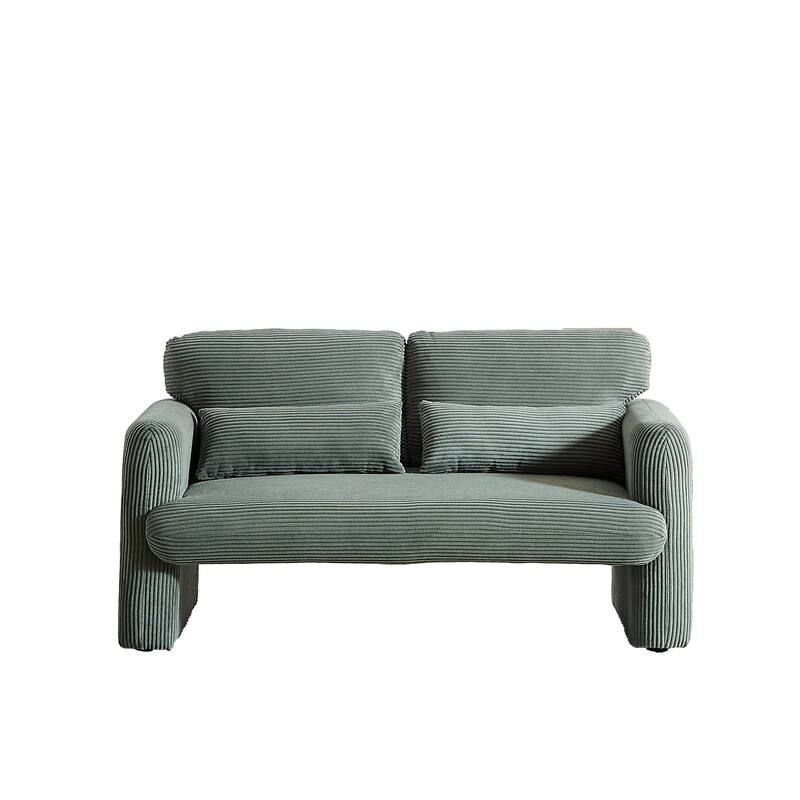 GDFStudio - Emiliano Sofa Set in Premium Corduroy with Elegant Design and Superior Comfort