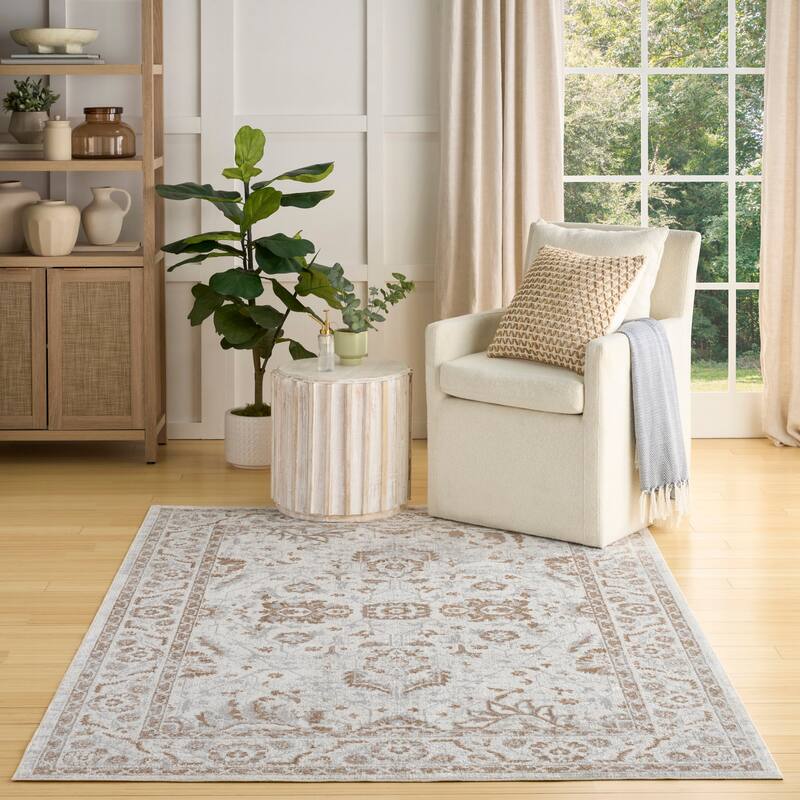 Nourison Astra Machine Washable Indoor only Persian Area Rug