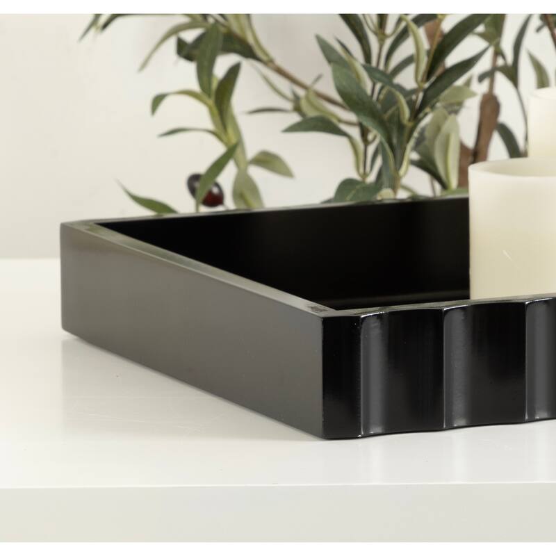 Kate and Laurel Lissi Rectangle Tray