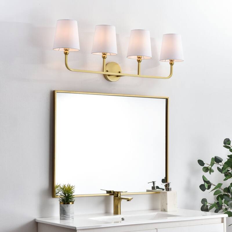 Elegant Lighting LD7322W36 Senna 4 Light 36" Wide Vanity Light
