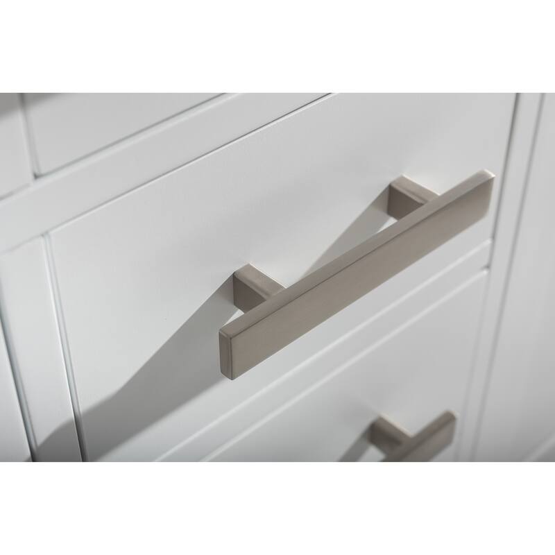 Valentino 84" Double Vanity in White