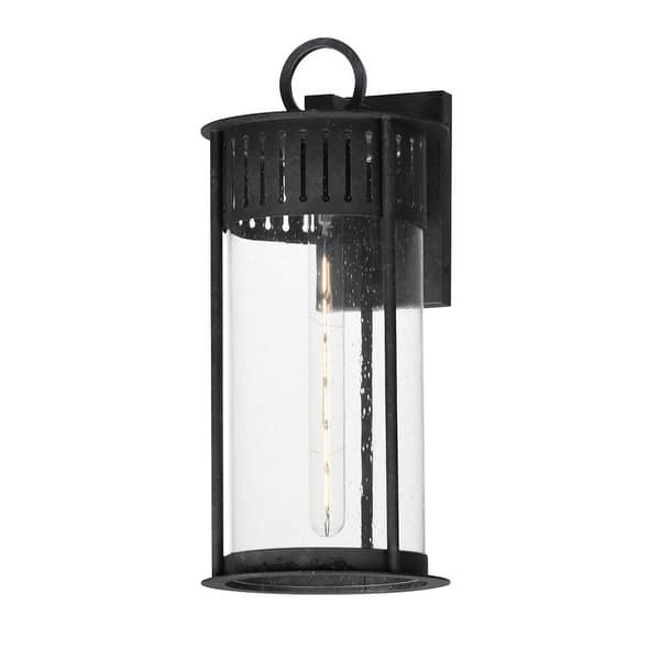 slide 2 of 4, Maxim 30633 Windsor 18" Tall Outdoor Wall Sconce Black Patina