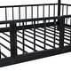 preview thumbnail 6 of 30, Kids Metal Bunk Bed with Slide and Guardrails