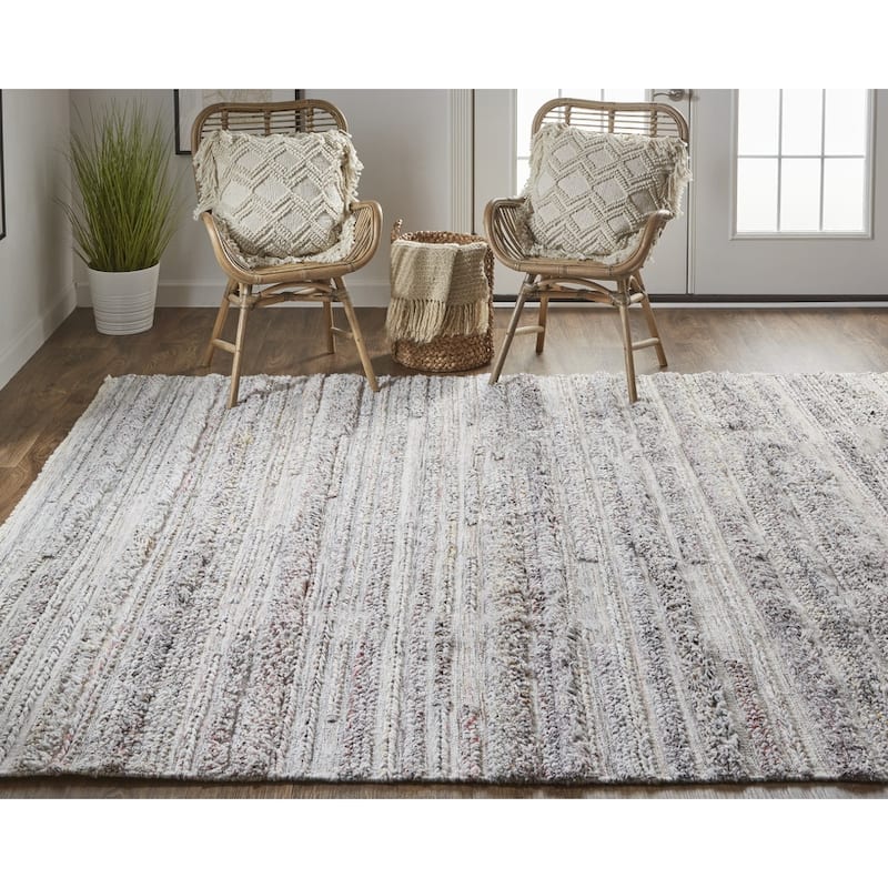 Zugoc Stain Resistant Woven Area Rug By HomeRoots - 168