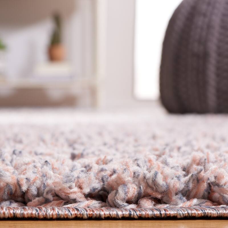 SAFAVIEH Calico Shag Isabell Abstract 1.5-inch Thick Rug