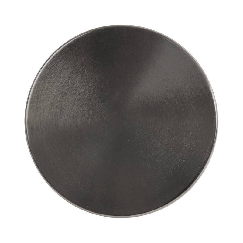 Kate and Laurel Zia Metal Drink Table - 9x9x23