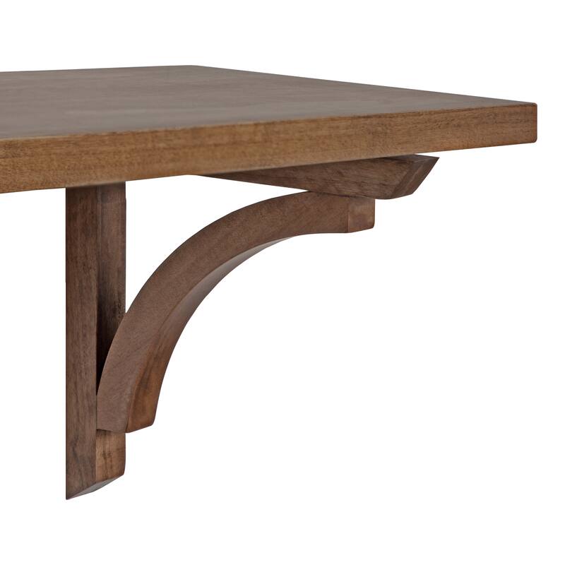 Kate and Laurel Corblynd Traditional Wood Wall Shelf