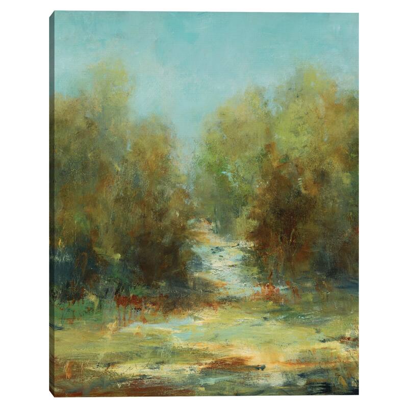 A Walk in the Woods by Lisa Ridgers Canvas Art Print