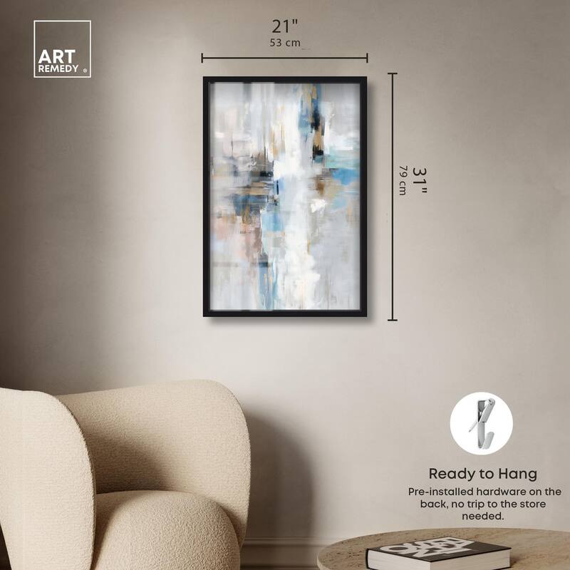 Ocean Spray I Shadowbox by Art Remedy
