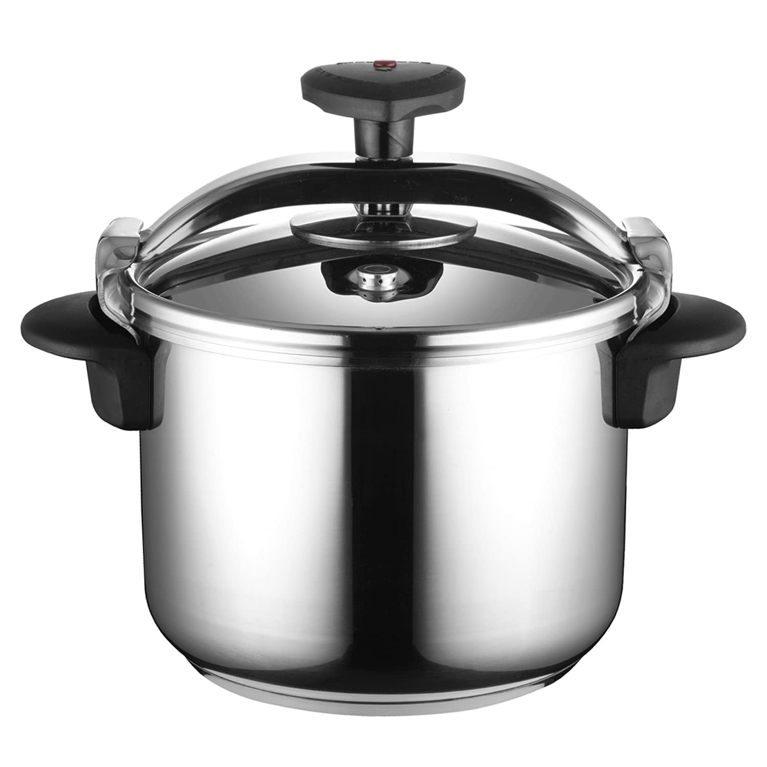 6 Quart Pressure Cooker 18 10 Stainless Steel Suitable for induction. Thermodiffusion bottom 3 Security Systems Bed Bath Beyond 39107842