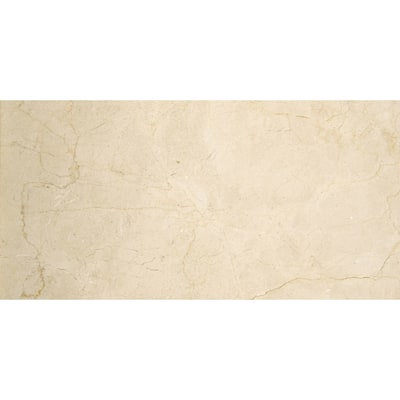Emser Tile Marble - 12" x 24" Rectangle Floor and Wall Tile - Polished