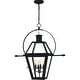 preview thumbnail 1 of 5, Rue De Royal 4-Light Earth Black Outdoor Hanging Lantern