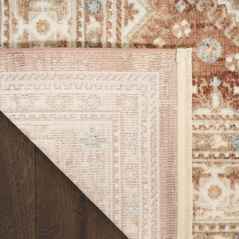 Nourison Pardis Indoor only Brown Persian Area Rug