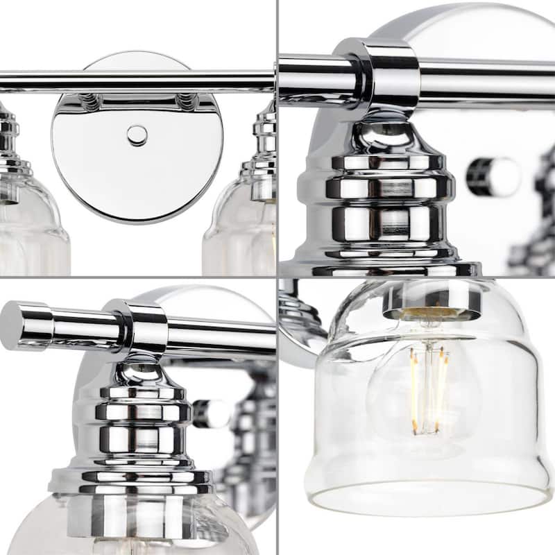 Progress Lighting P300374 Ambrose 2 Light 13" Wide Bathroom Vanity