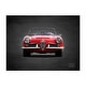 Santiago Chile Alfa Giulia 1600 Spider 1964 Digital Art Print Poster 