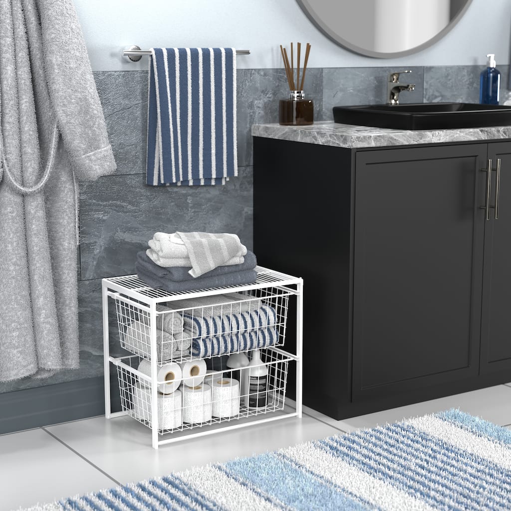 ClosetMaid Wire 2-Drawer Organizer