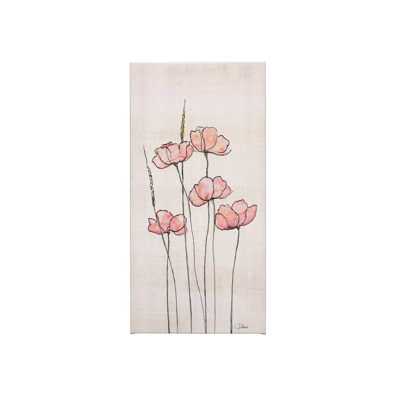 Meadow Flowers II (20 x 40) Canvas Art Print - Small