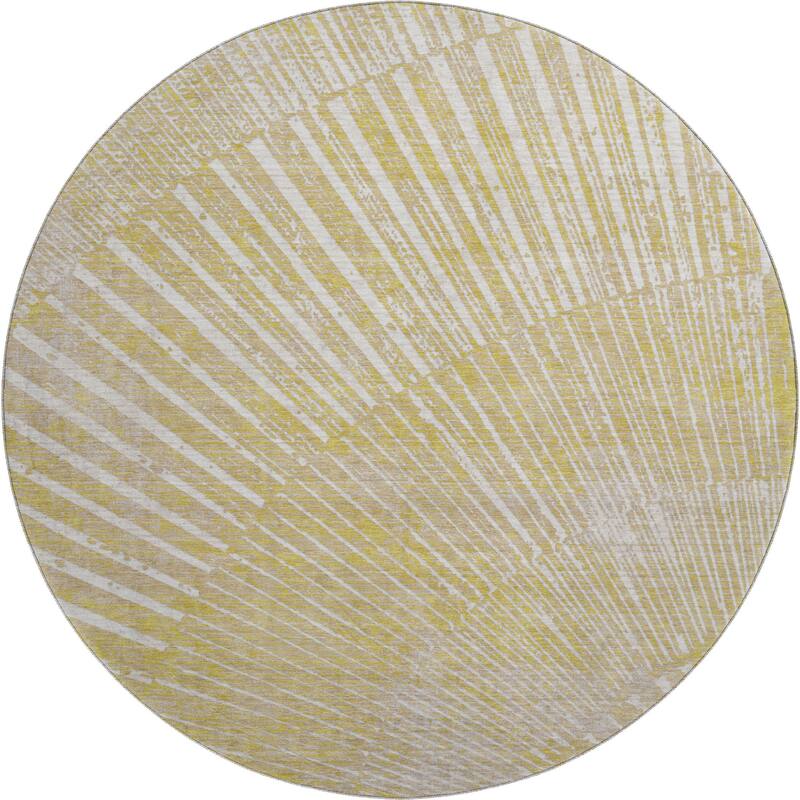 Premium Washable Super Soft Modern Starburst Mayfield Rug