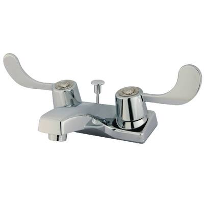 Kingston Brass Vista Centerset Bathroom Faucet with Pop-Up Drain