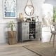 preview thumbnail 5 of 10, Furniture of America Madrid Contemporary 5-shelf Buffet Vintage Grey Oak