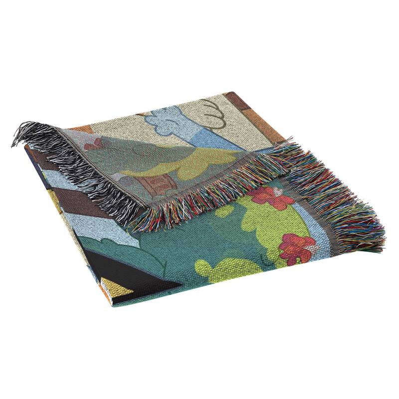 Bluey Woven Tapestry Throw Blanket