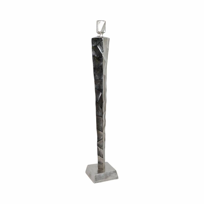 Metal Aluminum Sculpture Decorative Abstract Figure Modern Accent