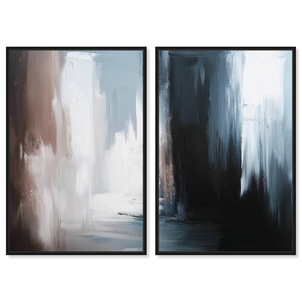 Chiaroscuro Canvas Set of 2 by Art Remedy