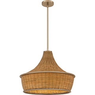 Solebay 3-Light Bronze Gold Pendant