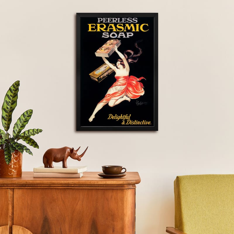 Erasmic Premium Framed Poster by Vintage Apple Collection