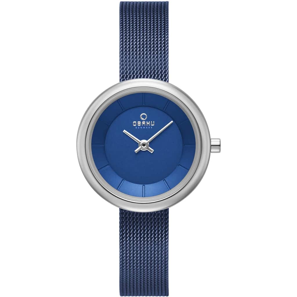 Obaku Women's Stille Arctic Blue Dial Watch - V146LXCLML - 6 (36)