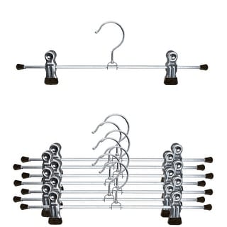 MAWA-8pc set, Pant Hanger with Duel Clips K40-D Series