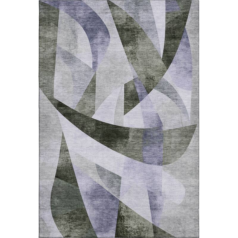 Premium Washable Super Soft Abstract Contemporary Mayfield Rug