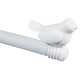 preview thumbnail 31 of 56, Cute Bird Finial Adjustable Decorative Designer Curtain Rod