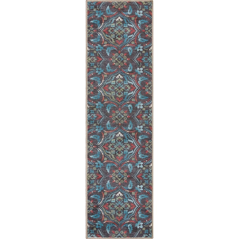 Well Woven Kings Court Florence Tile Multi-Medallion Modern Area Rug