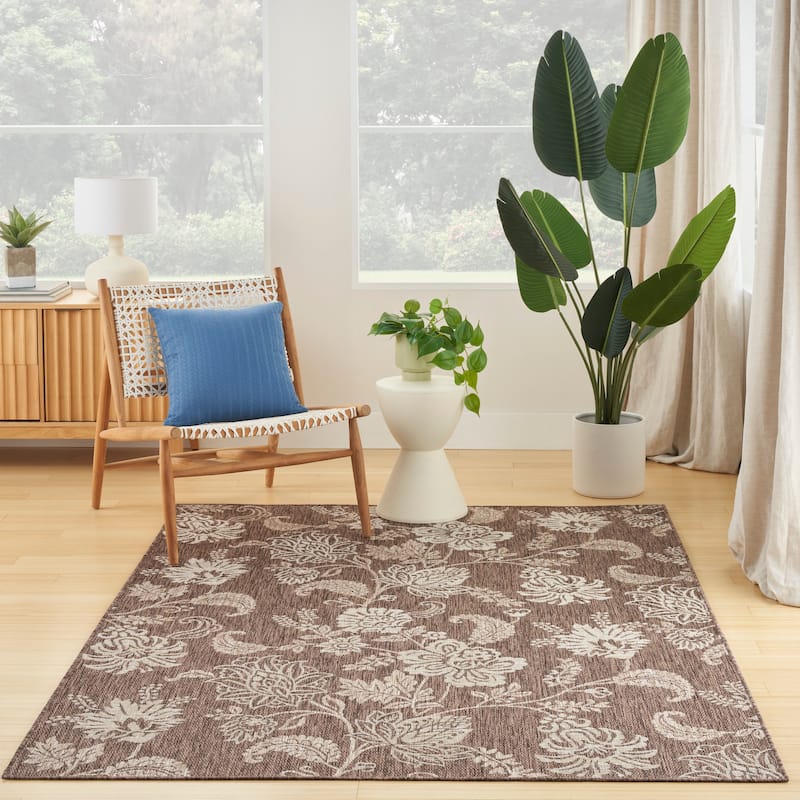 Nourison Garden Oasis Indoor/Outdoor Nature Area Rug
