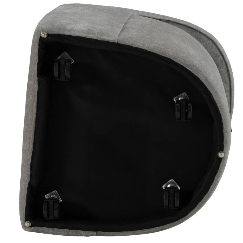 Modrest Angie Modern Grey Fabric Dining Chair