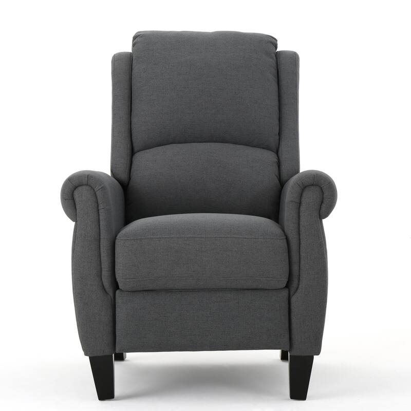 Roomfitters Ultimate Comfort PU Leather Pushback Recliner, Luxurious Recliner Chair for Living Room or Bedroom