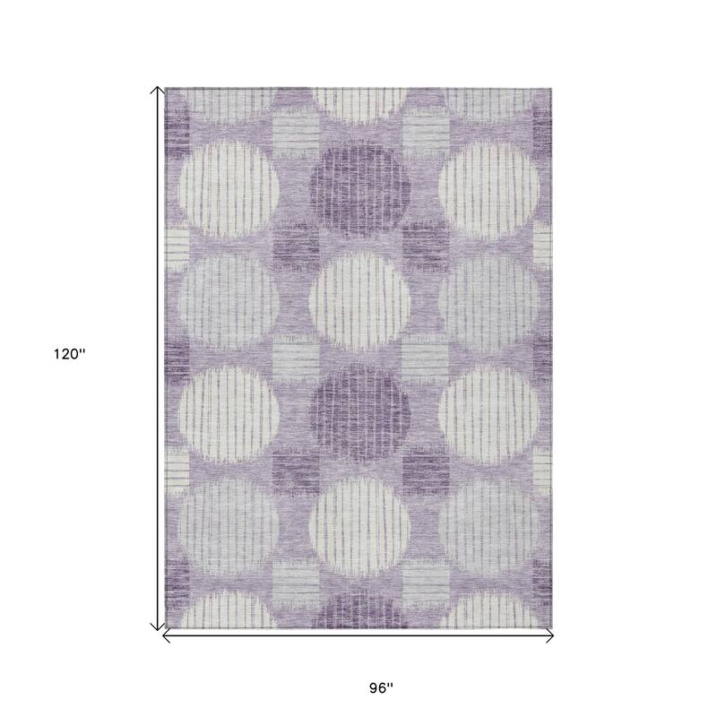 HomeRoots Geometric Transitional Rectangle Outdoor Rug