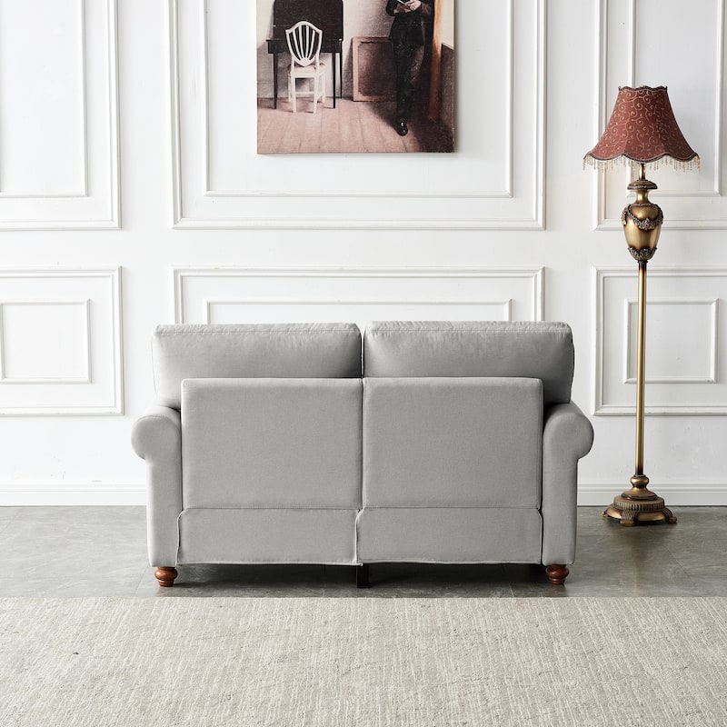Linen Fabric Upholstery Sofa With Storage