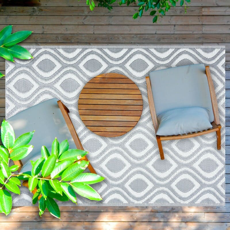 Venice Design 100% Eco-friendly Lightweight Plastic Outdoor Mat/Rug