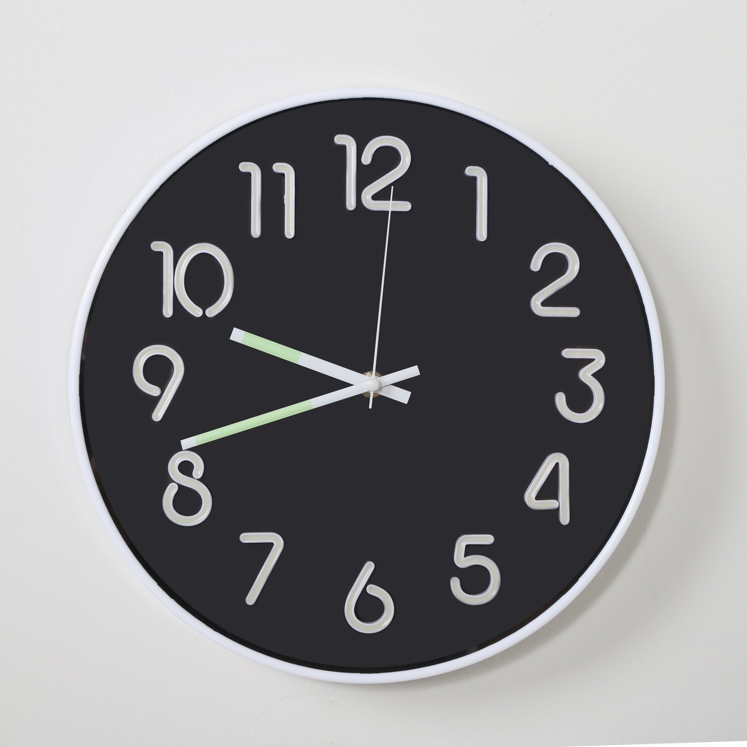 aluminum black 10 inch Hands for 21/" Wall Clock VERY NICE Large clock hands