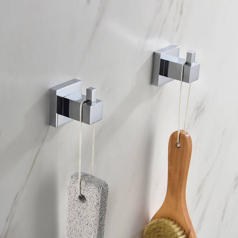 Cube 4-Piece Bathroom Hardware Set