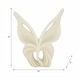 preview thumbnail 19 of 17, Sagebrook Home Renfe Quartz Resin Butterfly Statuary