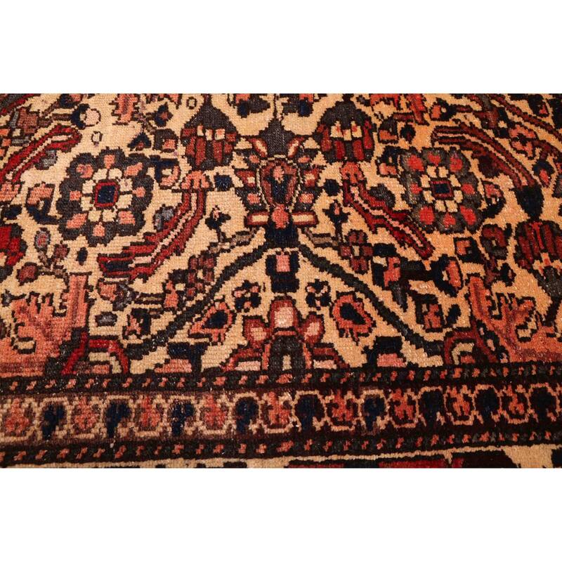 ECARPETGALLERY Hand-knotted Anatolian Vintage Cream Wool Rug - 4'11 x 6'9