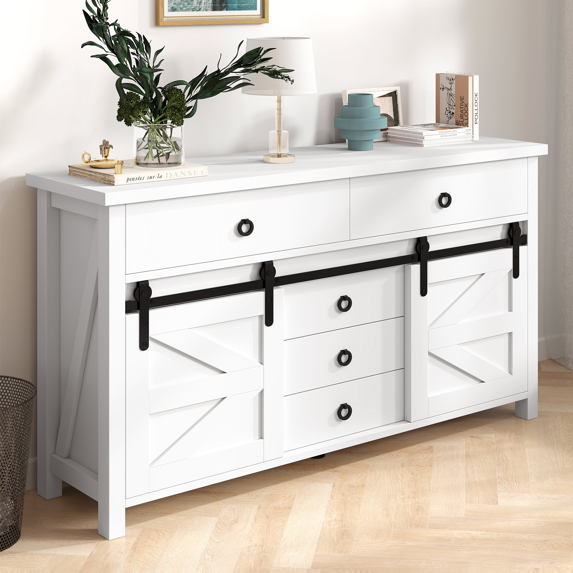 White barn dresser hotsell