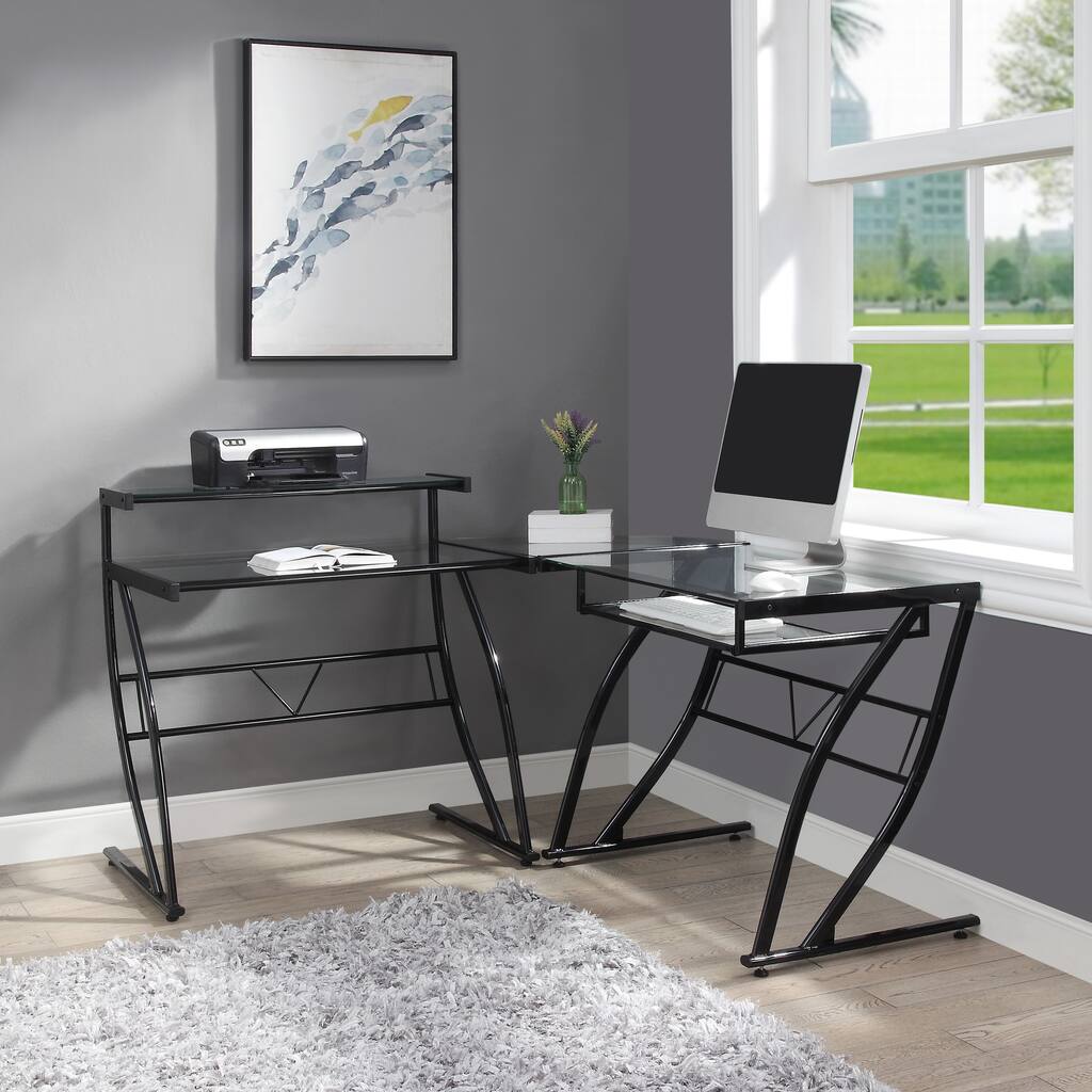 Constellation L Shaped Home Office Gaming Editing Desk