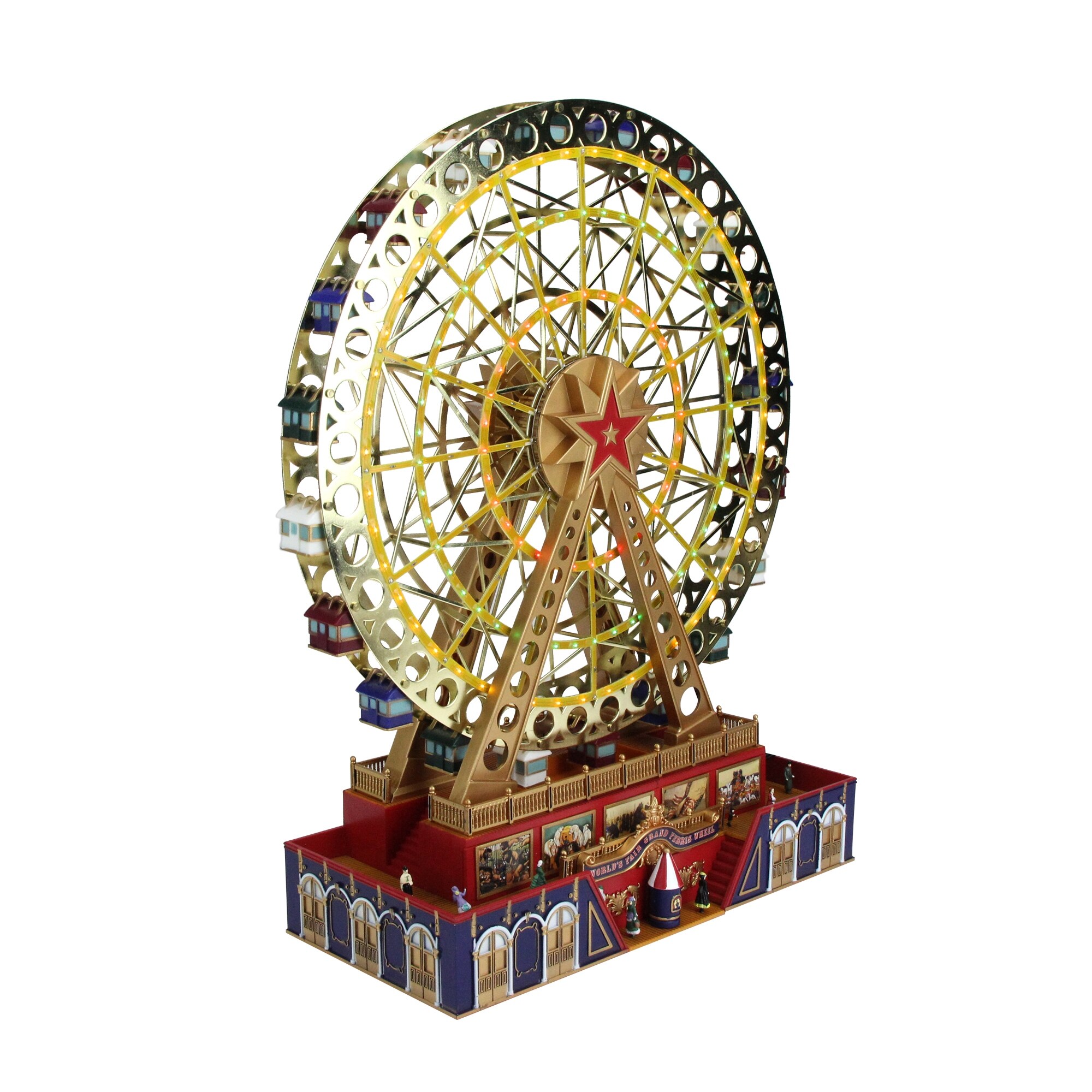 Shop 15 Mr Christmas Animated Musical Led Lighted World S Fair