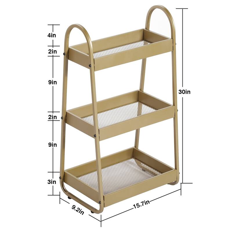 3-layer Iron Mesh Rack